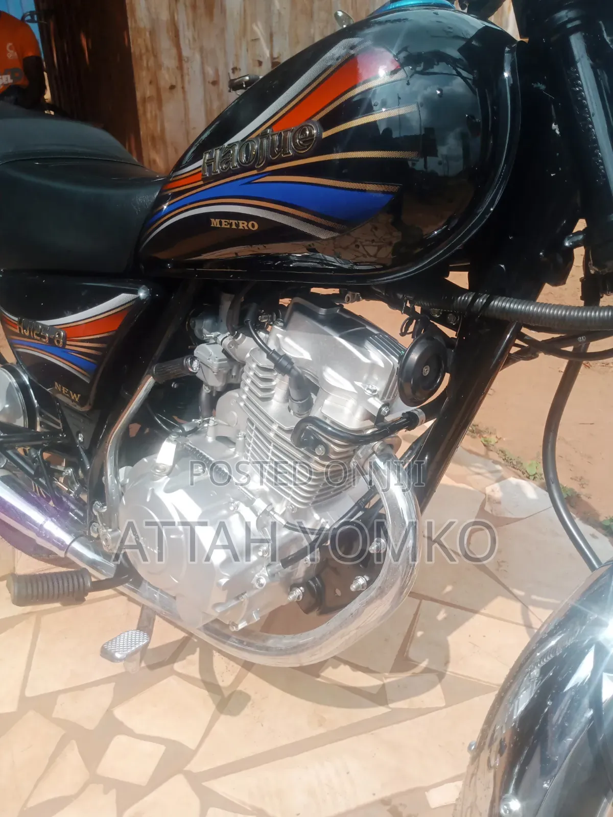 Haojue HJ125-8K 2026 Blue