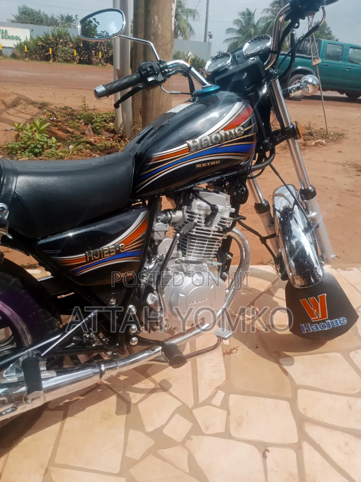Haojue HJ125-8K 2026 Blue