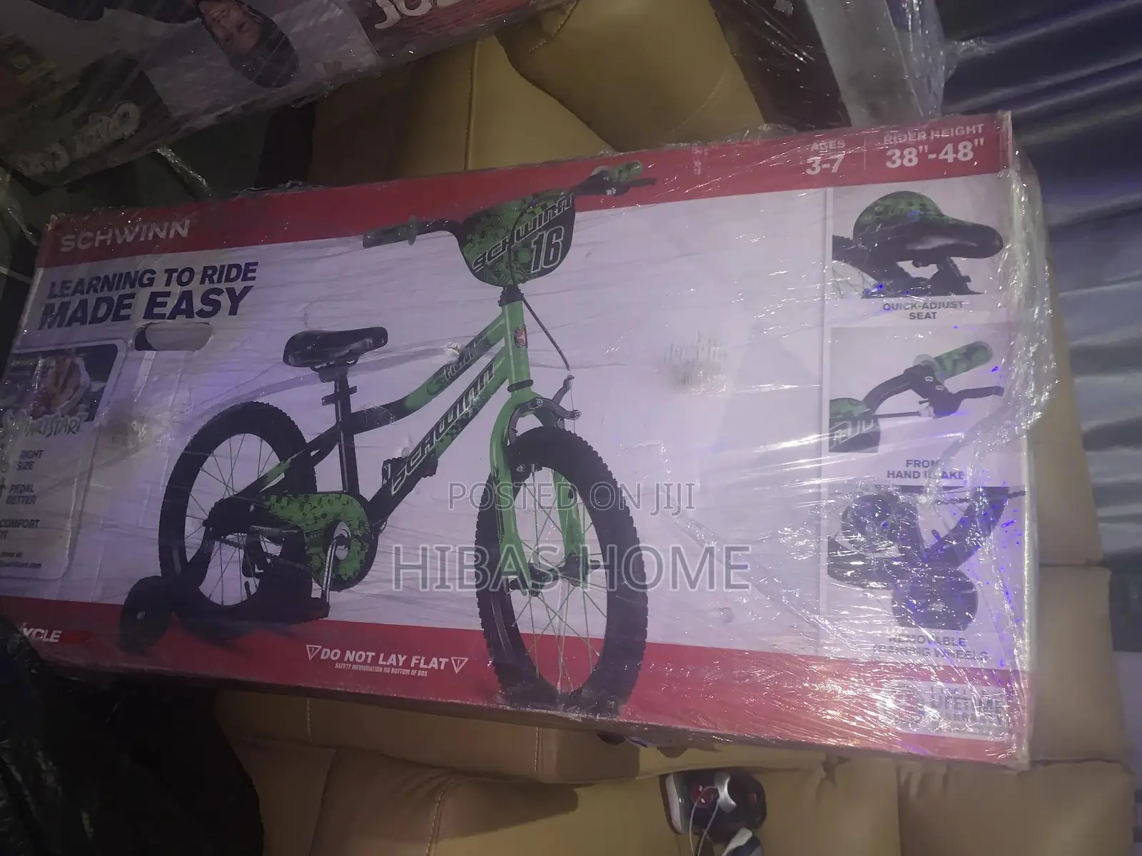 Schwinn Piston 16" Kids Bike,Green Kids Bicycle (Canada)