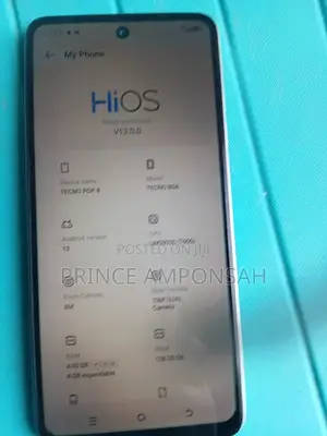 Tecno Pop 8 128 GB Green