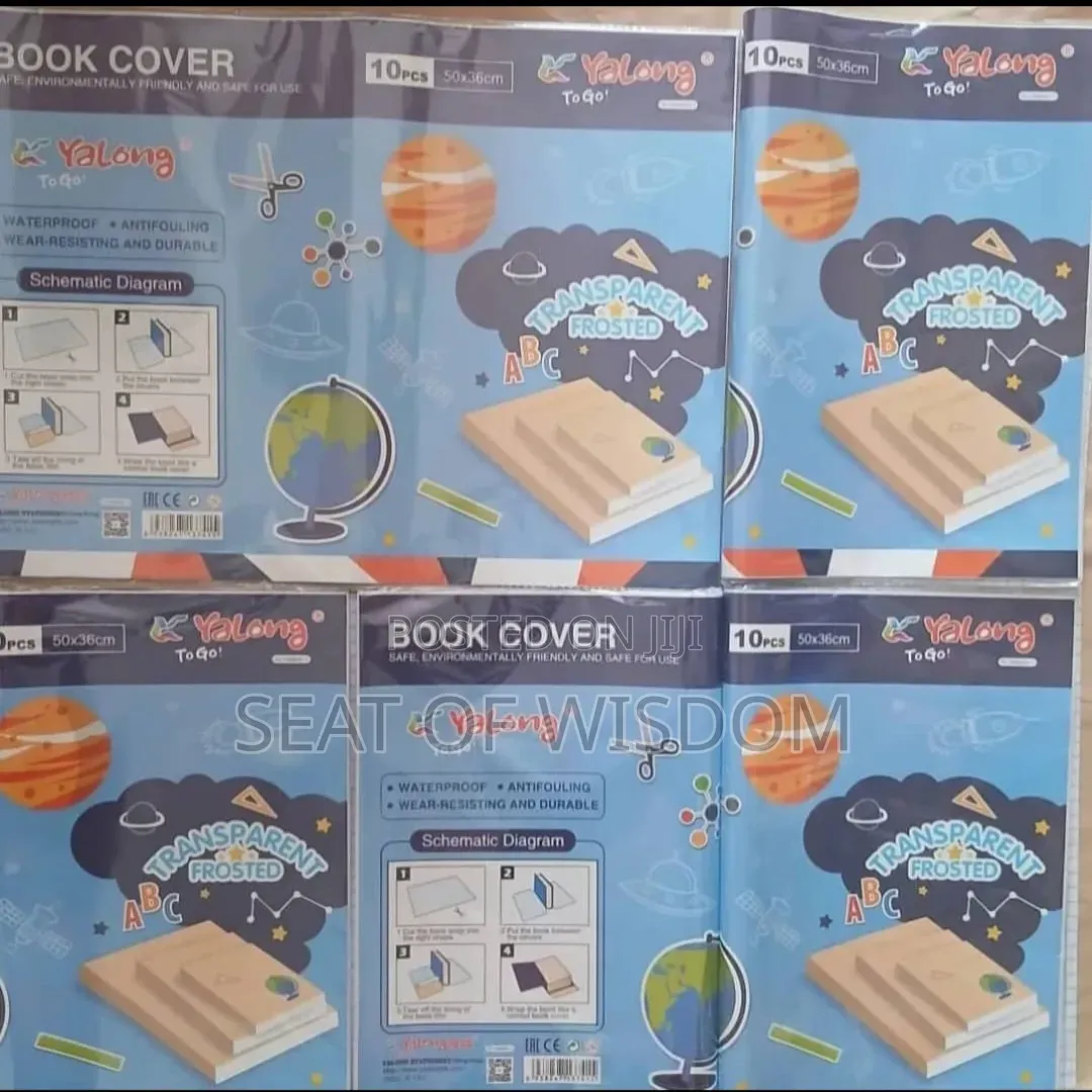 Transparent Adhesive Textbook Covers