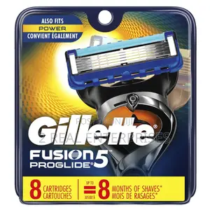 Gillette Fusion5 ProGlide Razor Blade 8 Refills
