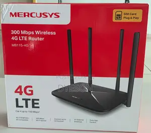 MB115-4G New Comers
300 MBPS Wireless N 4G LTE Router