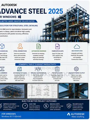 Autodesk Advance Steel 2025 for Windows