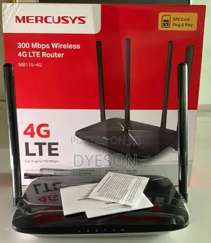 MB115-4G New Comers
300 MBPS Wireless N 4G LTE Router