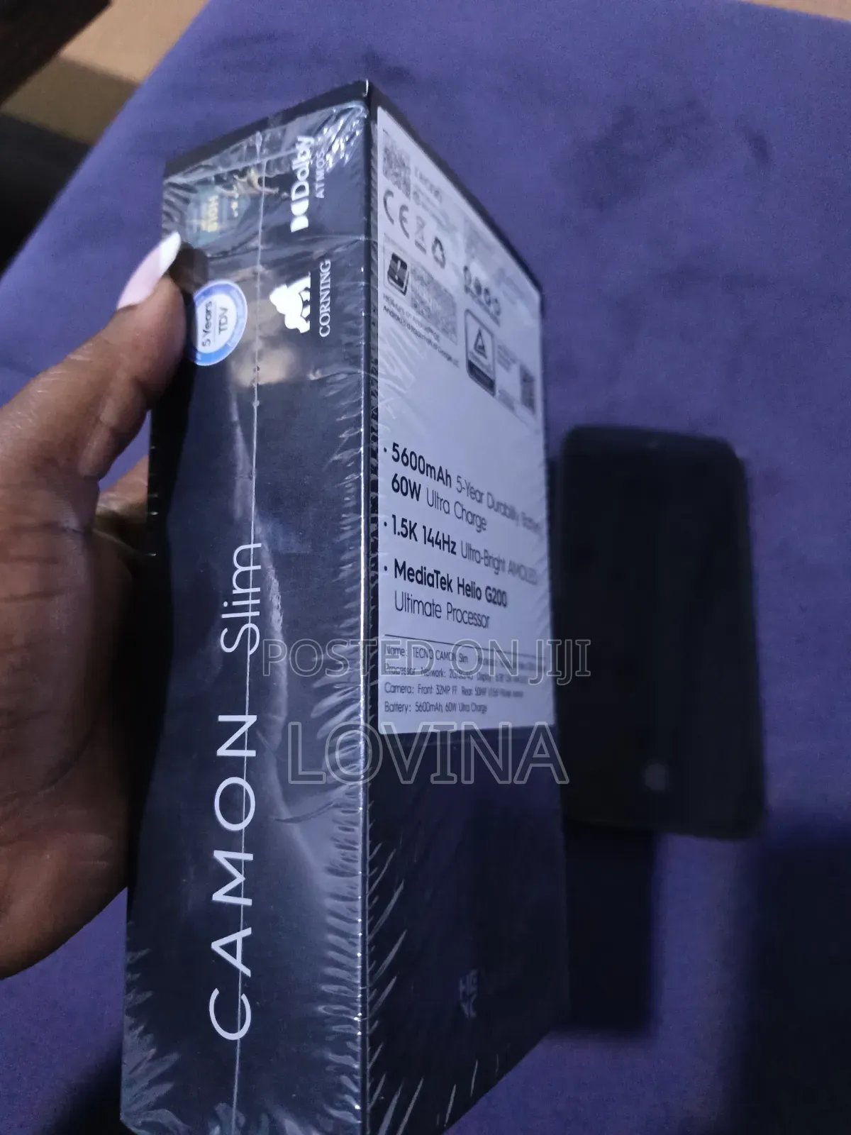 Tecno Camon Slim 256 GB Gray