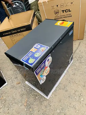 High Quality Nasco NAS-250FL Chest Freezer - 200 Litres Silver