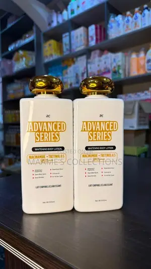 Advanced Series Whitening Body Lotion ( GHS 180 Each )