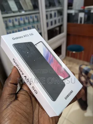 New Samsung Galaxy A53 5G 128 GB Black
