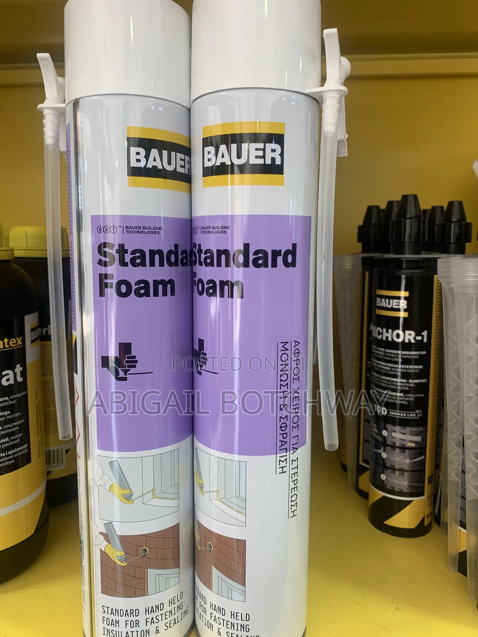 Bauer Foam Spray