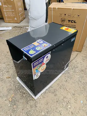 Lovely New Nasco NAS-250FL Chest Freezer - 200 Litres Silver