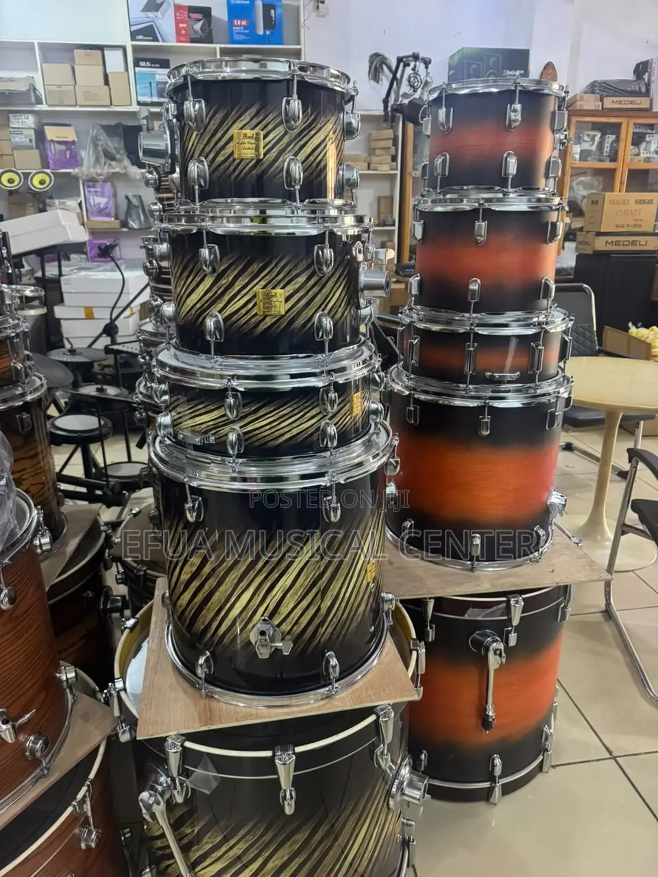 Pearl Acoustic Drum (5 Set)