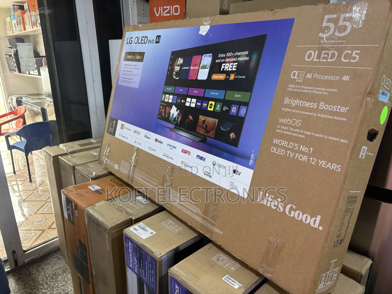 LG 55-Inch Class Oled Evo Ai C5 Series Smart TV