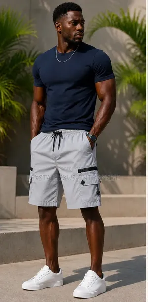 Cargo Shorts ( Black,Navy Green, Dark Grey Light Grey)