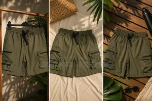 Cargo Shorts ( Black,Navy Green, Dark Grey Light Grey)