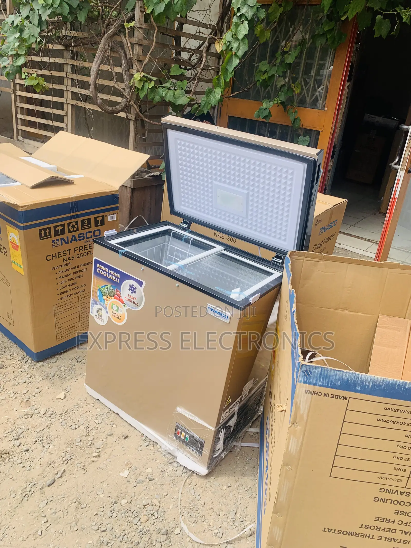 Available Now Nasco 150L Chest Freezer (NAS-200FL-G)