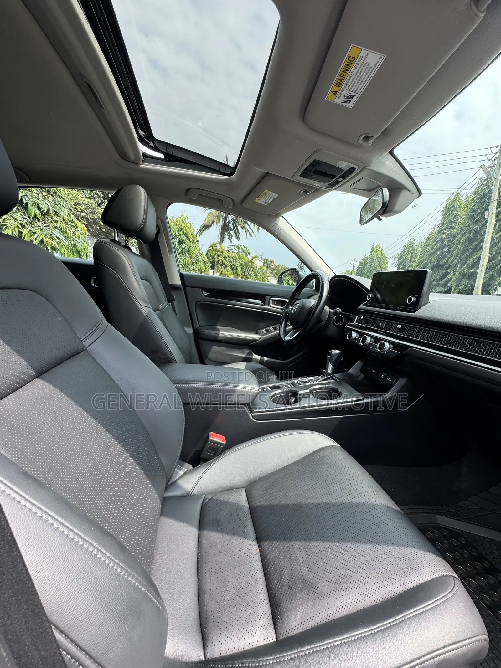 Honda Civic EX-L CVT 2023 Gray
