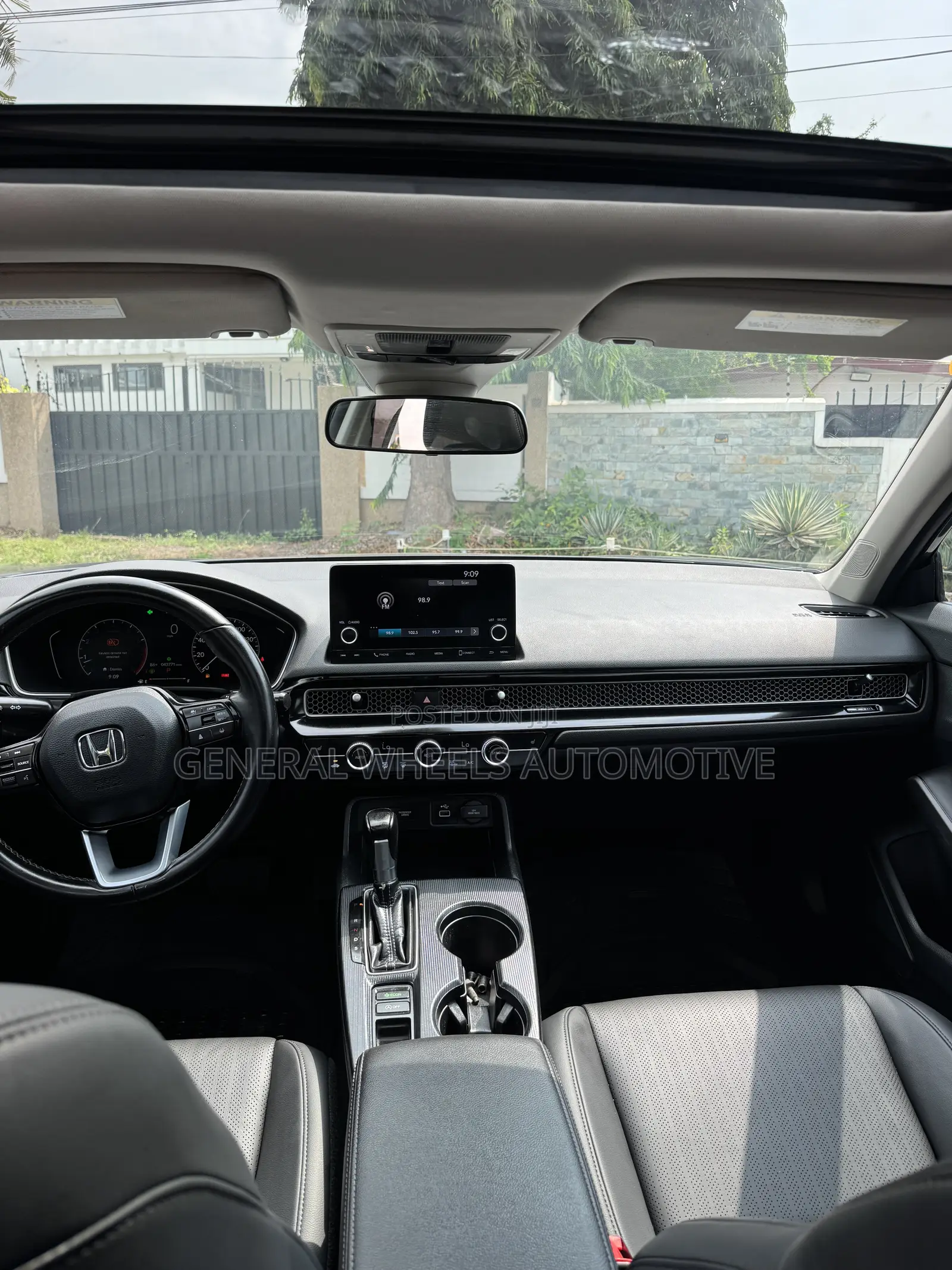 Honda Civic EX-L CVT 2023 Gray