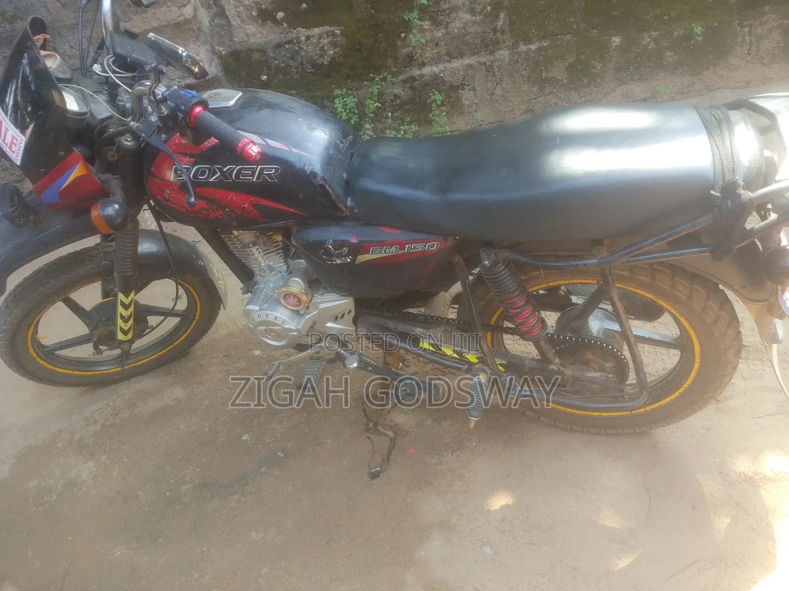 Bajaj Boxer 150 UG 2019 Black