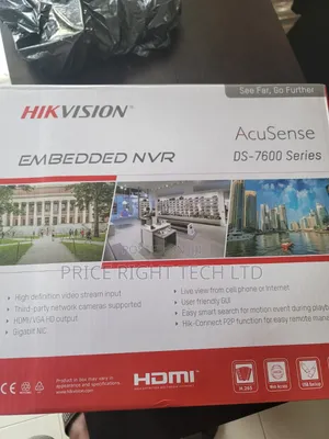 Hikvision Acusense 32 Channel With Poe NVR Ds-7632nxi-/16p L