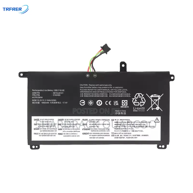 01av493 Laptop Battery Lenovo ThinkPad T570 T580 P51s P52s