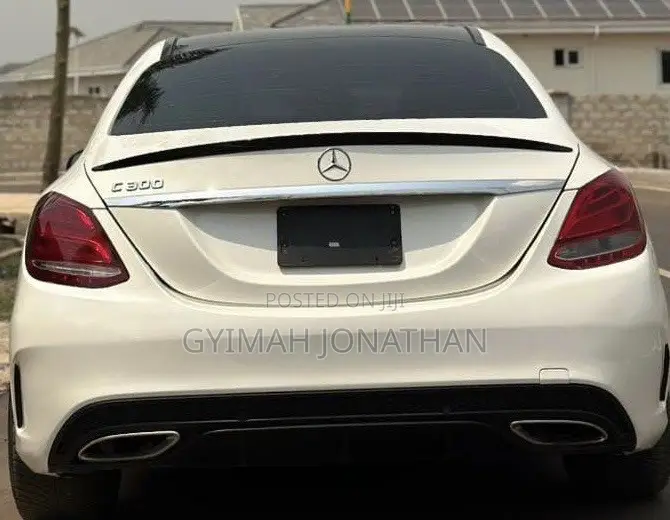 Mercedes-Benz C300 Base C300 AWD 4MATIC Sedan 2018 White