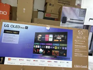Brilliant Clarity LG 55" Oled C5 Evo Ai Smart TV