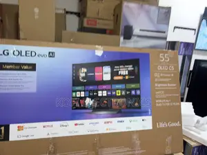 Brilliant Clarity LG 55" Oled C5 Evo Ai Smart TV
