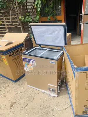 Grab the New Nasco 150L Chest Freezer (NAS-200FL-G)single Door