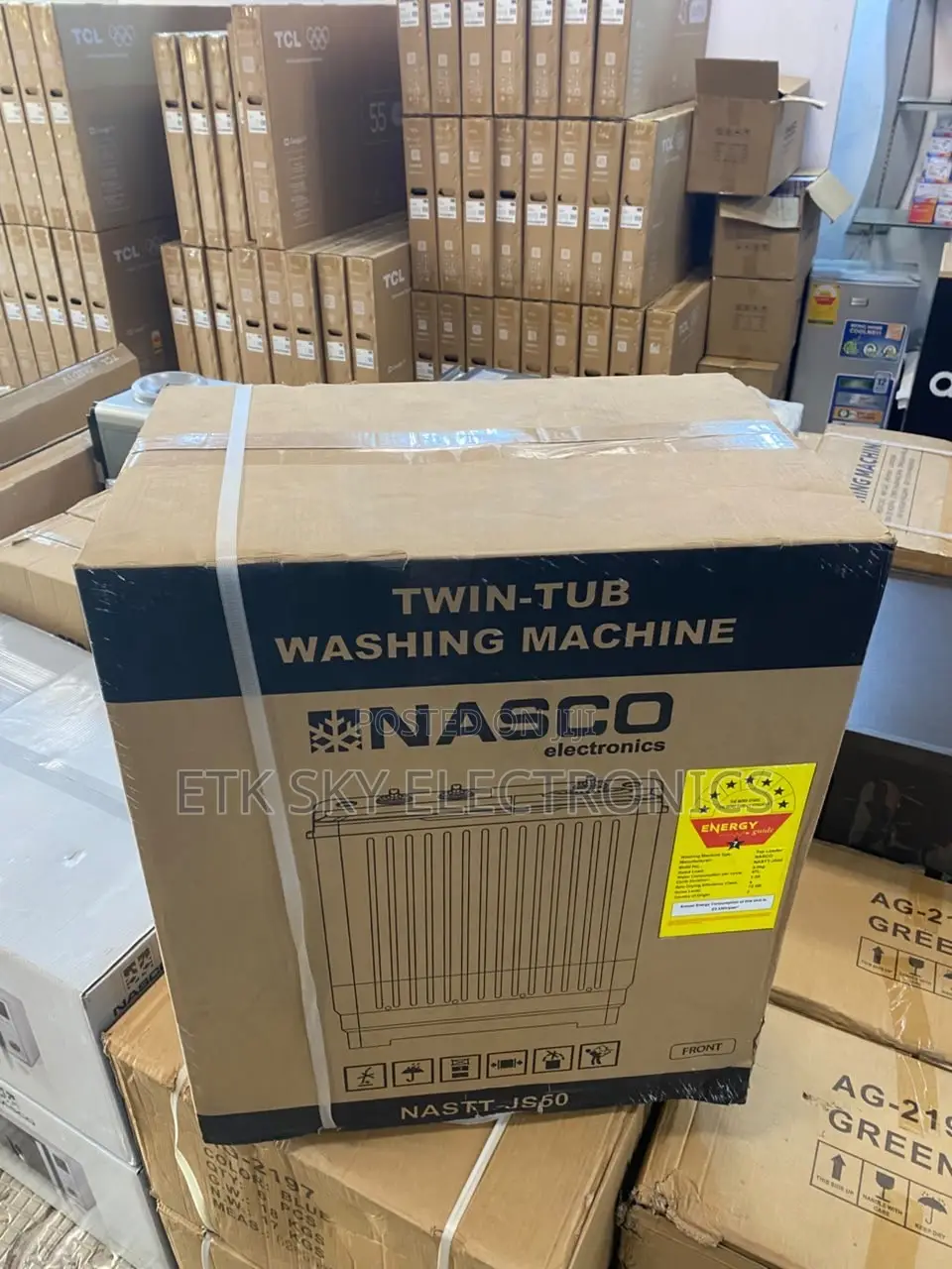 Affordable Nasco 5kg Twin Tub Washing Machine