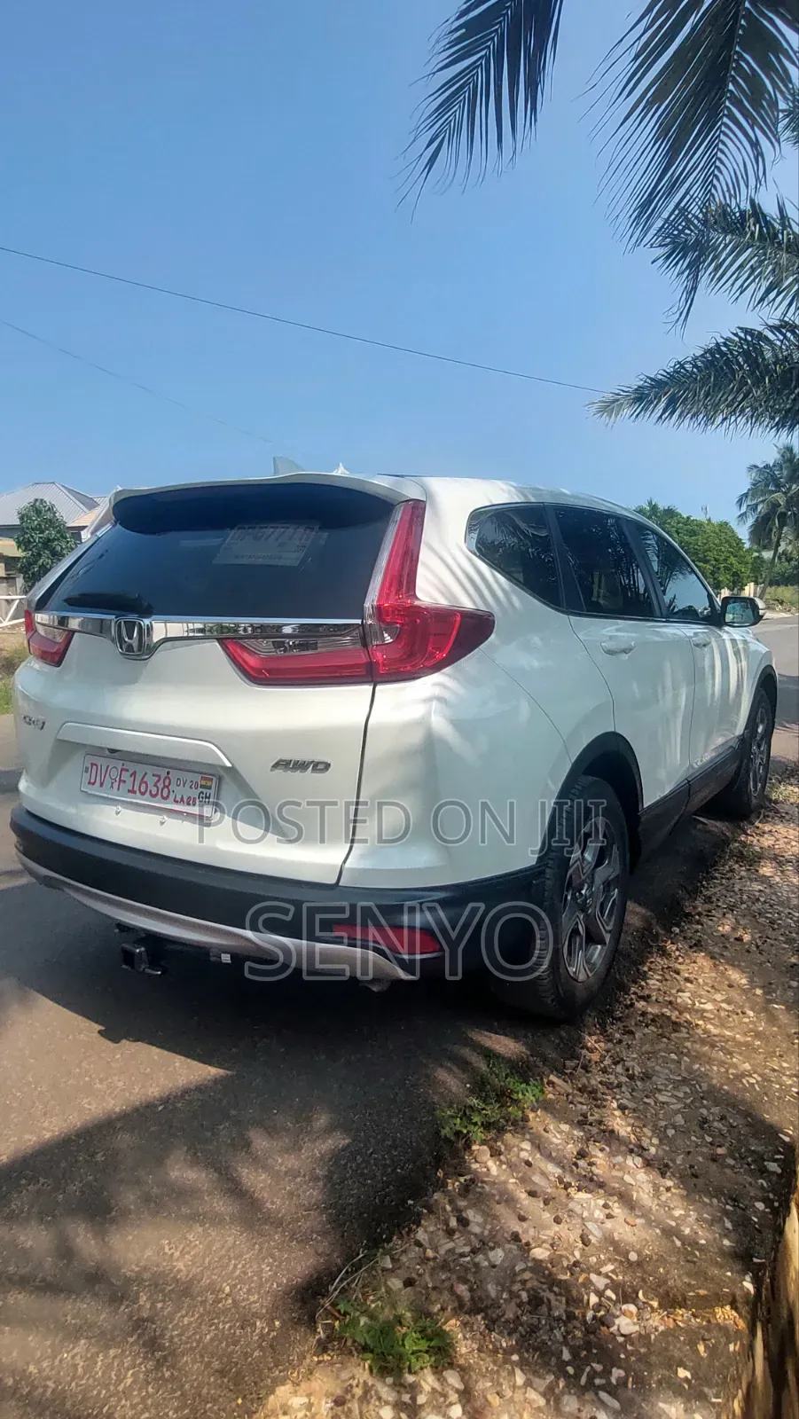 Honda CR-V EX AWD 2018 White