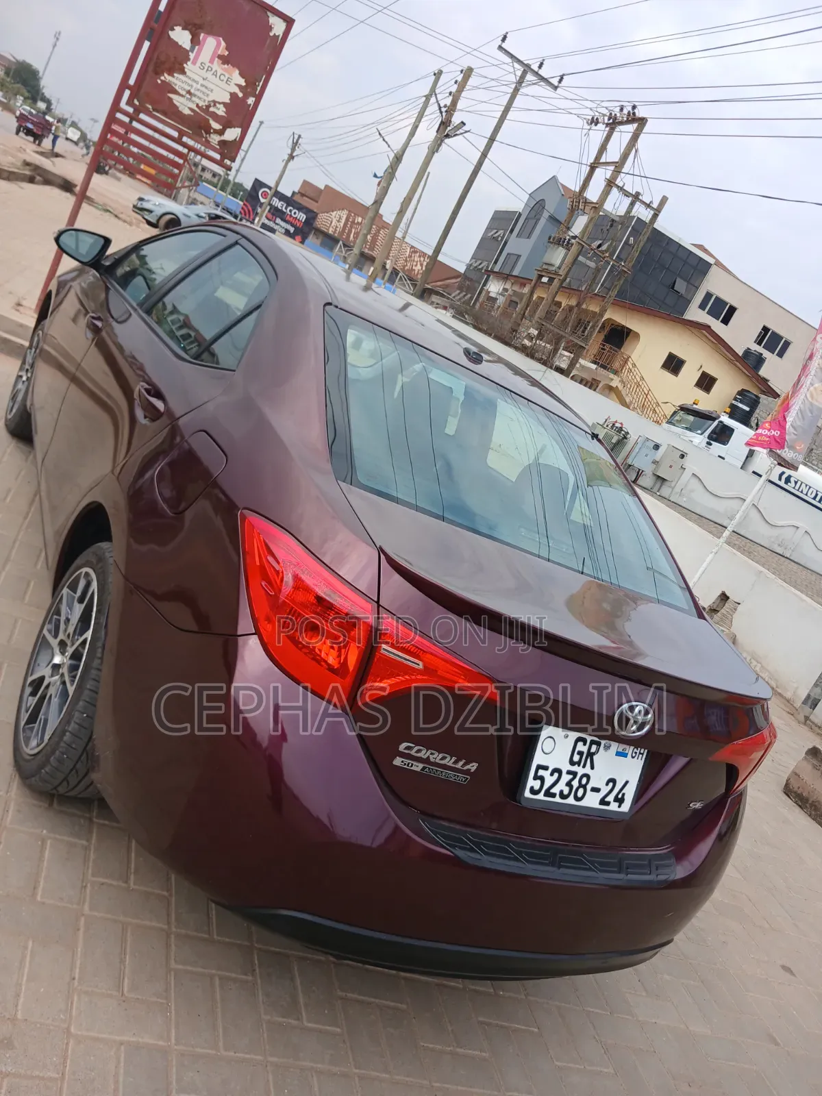 Toyota Corolla 2017 Burgundy