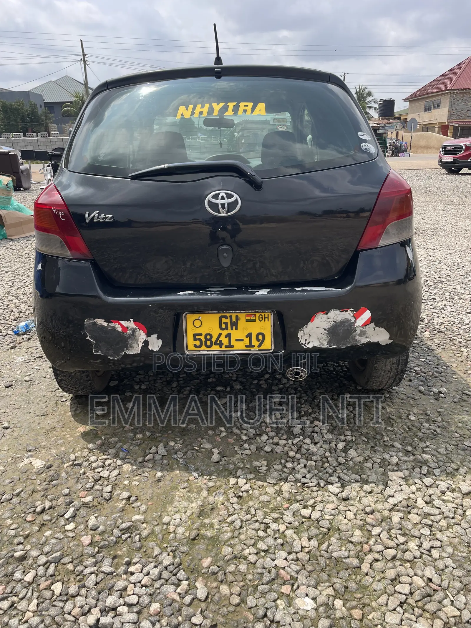 Toyota Vitz 2009 Black