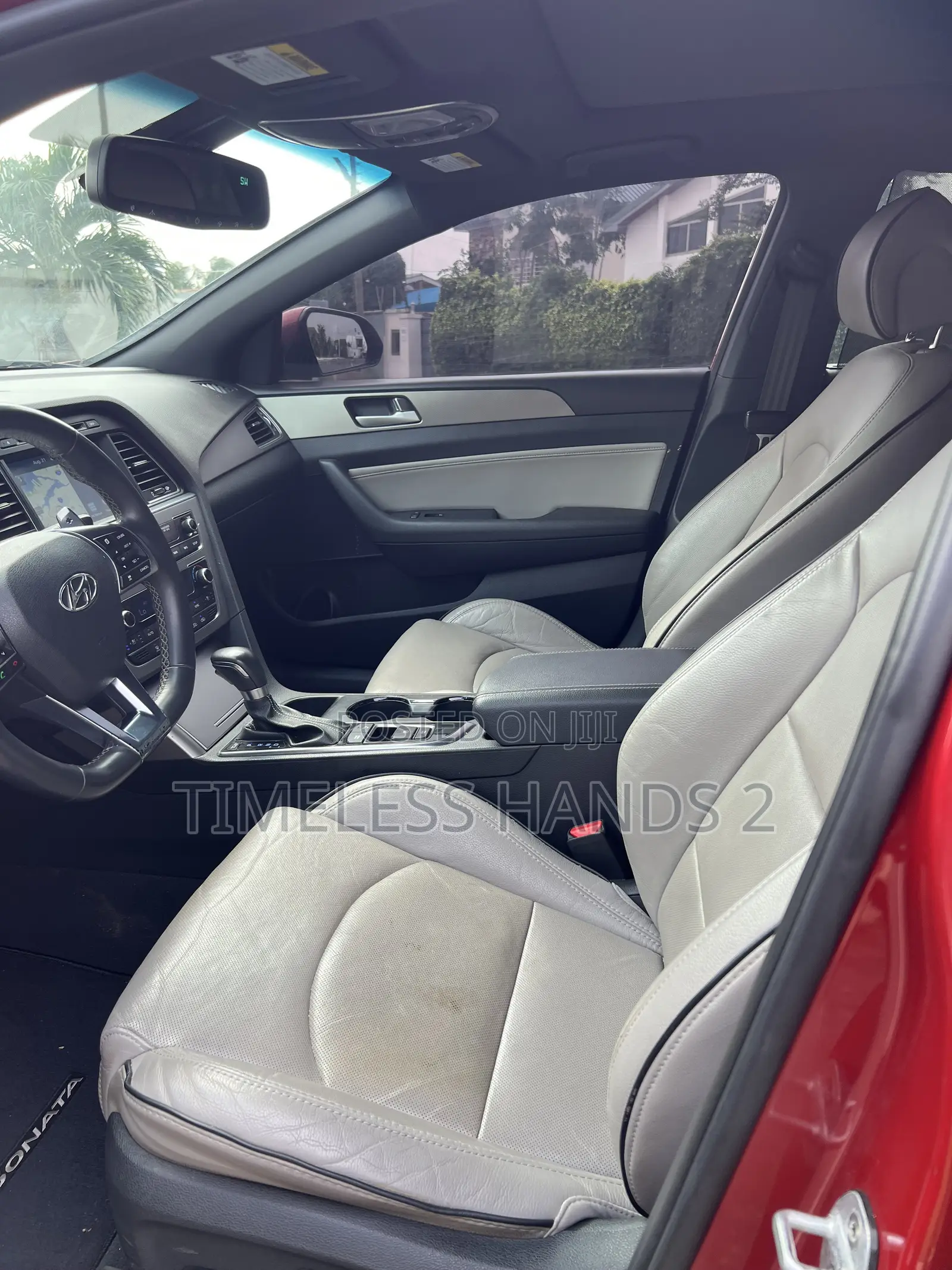 Hyundai Sonata Sport 2.0T Sedan FWD (2.0L 4cyl 6A) 2017 Red