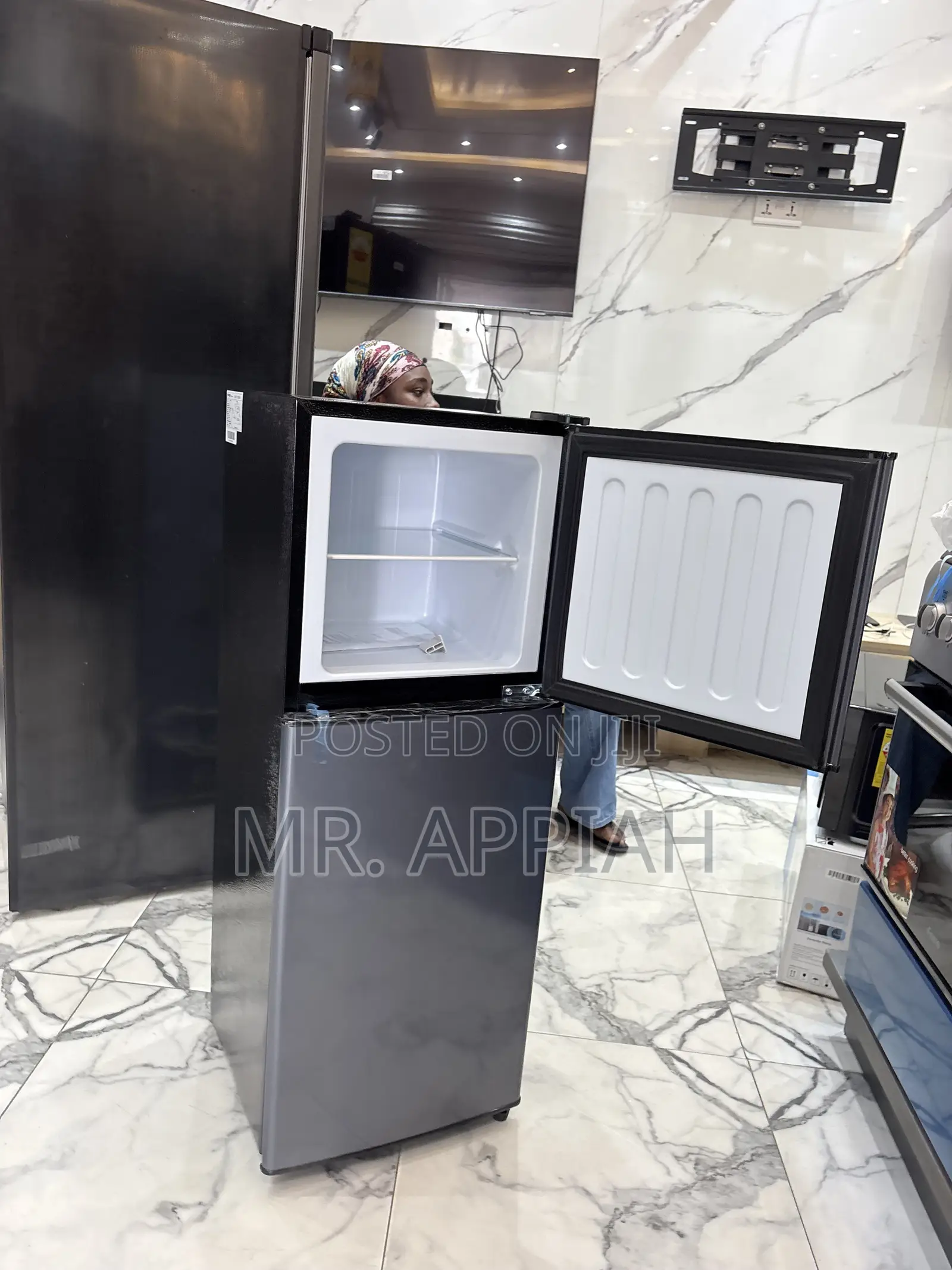 Classic Nasco Nas F2-13fl 2 Door Refrigerator(Gray)112L
