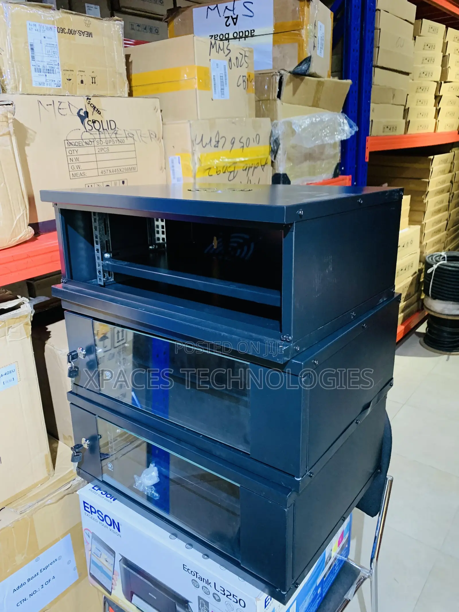 4u Rack Cabinet Heavy Weight Rack Mount With 1 Fan