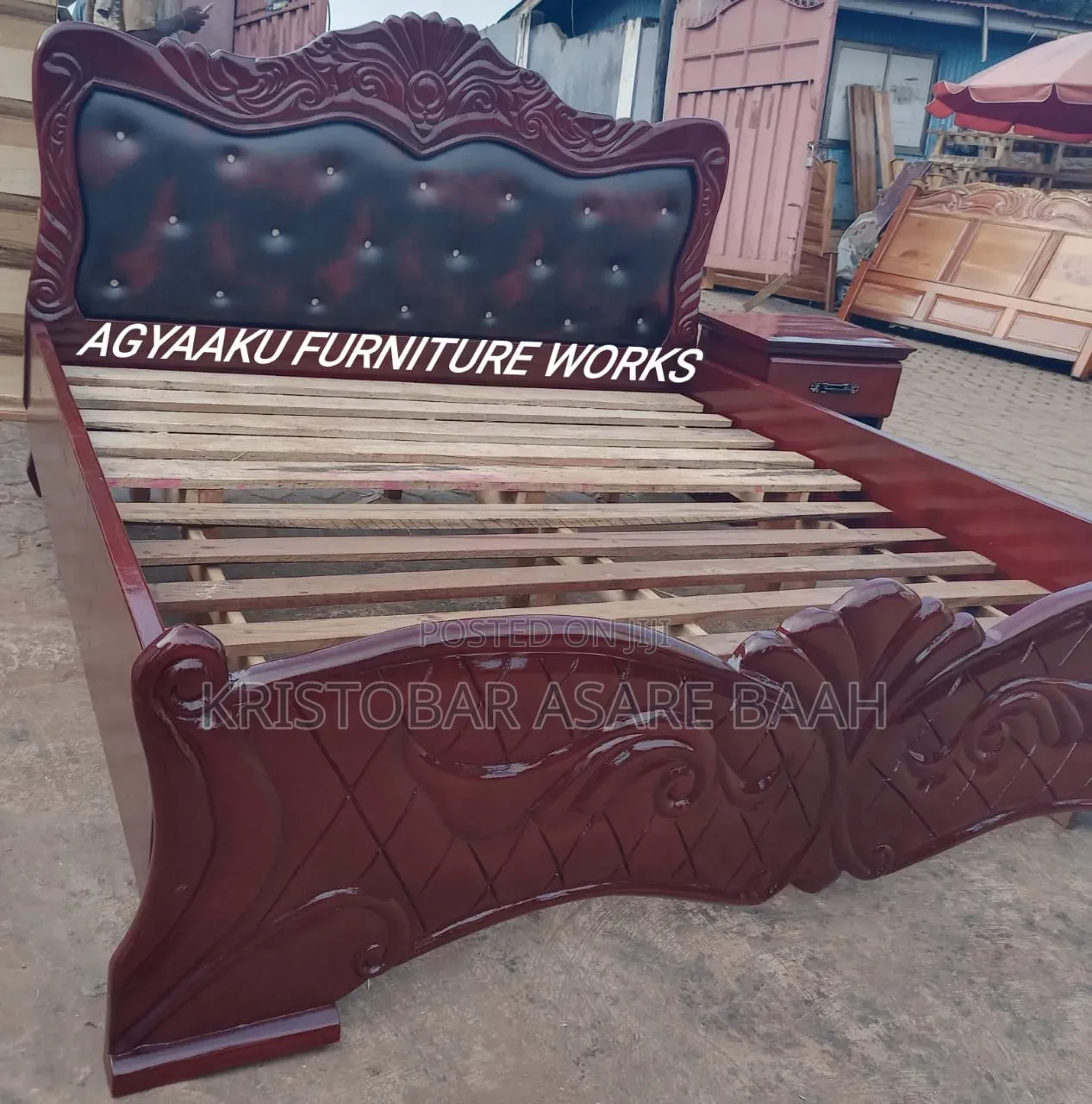 Classical Design Queen Size Bed