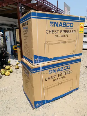 Nasco 400 LTRS Chest Freezer – Black (NAS-475FL-B)