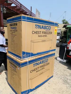 Brand New Nasco 400 LTRS Chest Freezer – Black (NAS-475FL-B)