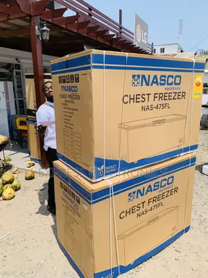 Grab the New Nasco 400 LTRS Chest Freezer – Black (NAS-475FL-B)