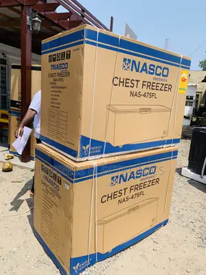 Grab the New Nasco 400 LTRS Chest Freezer – Black (NAS-475FL-B)