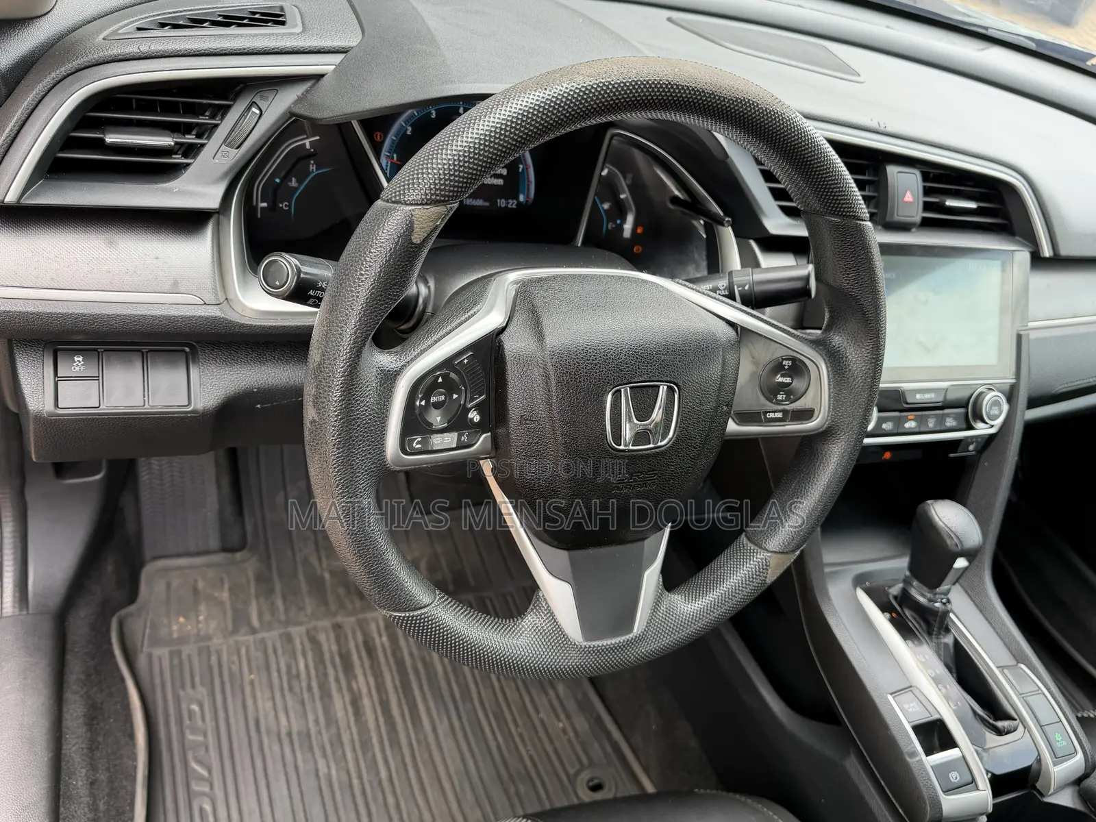 Honda Civic EX 4dr Sedan (1.5L 4cyl) 2016 Black