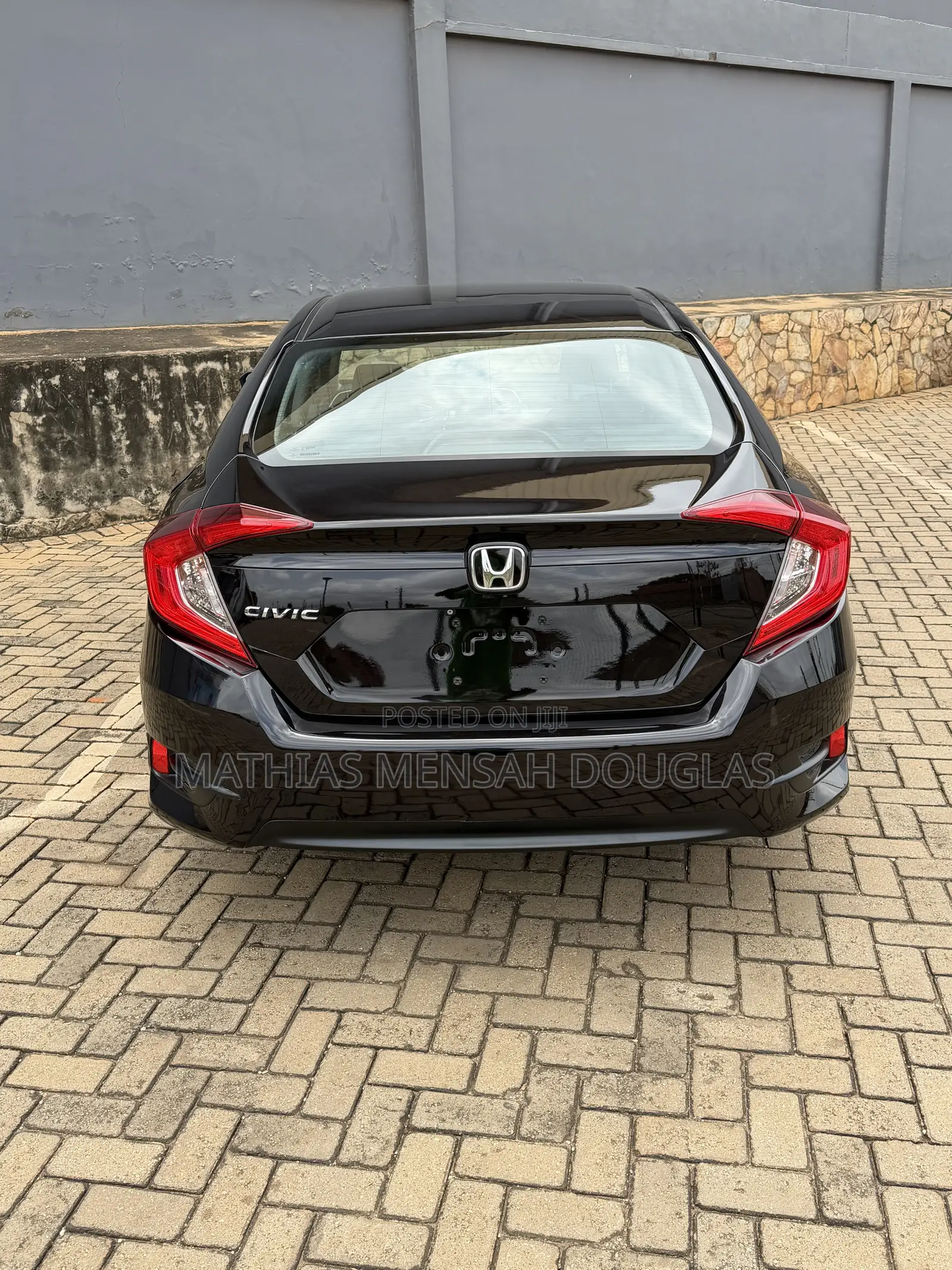 Honda Civic EX 4dr Sedan (1.5L 4cyl) 2016 Black