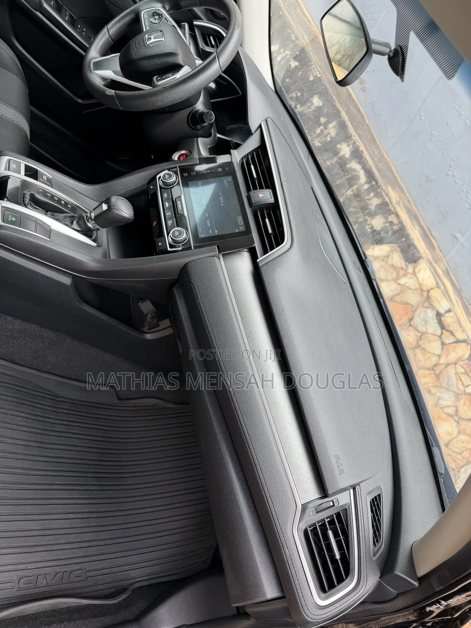 Honda Civic EX 4dr Sedan (1.5L 4cyl) 2016 Black