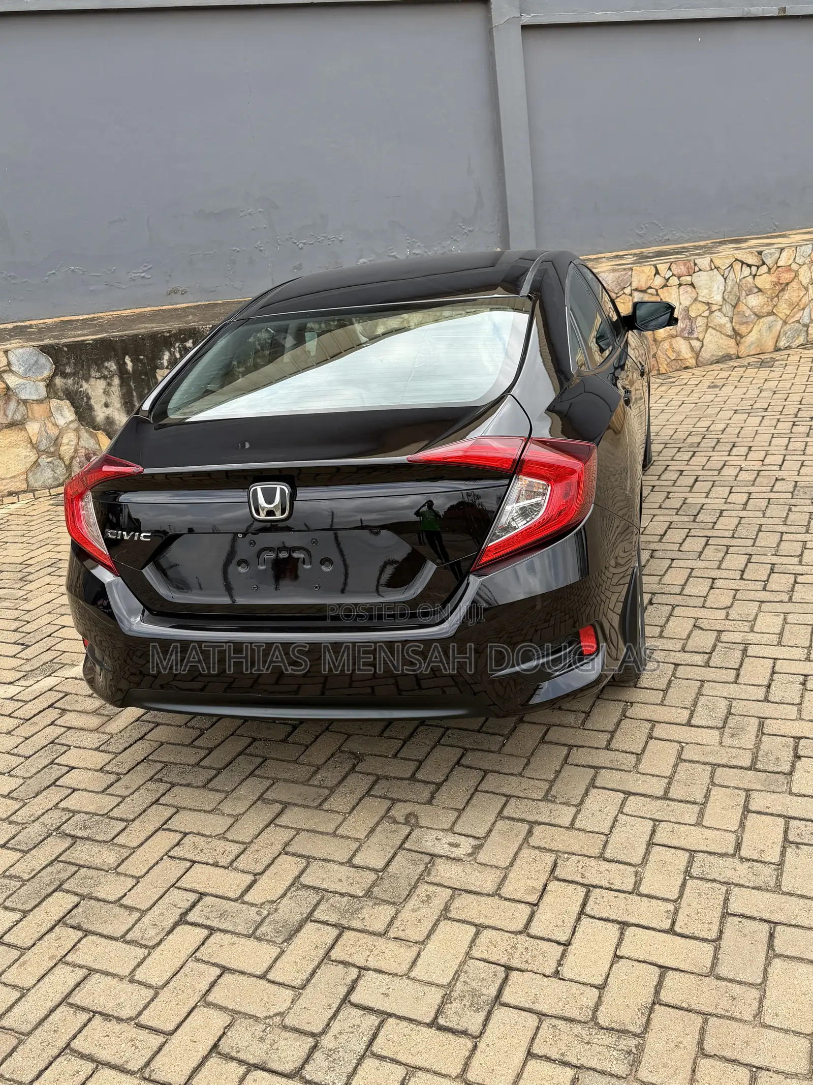 Honda Civic EX 4dr Sedan (1.5L 4cyl) 2016 Black