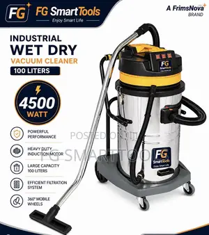 Industrial Large Capacity Wet Dry Vacuum Cleaner