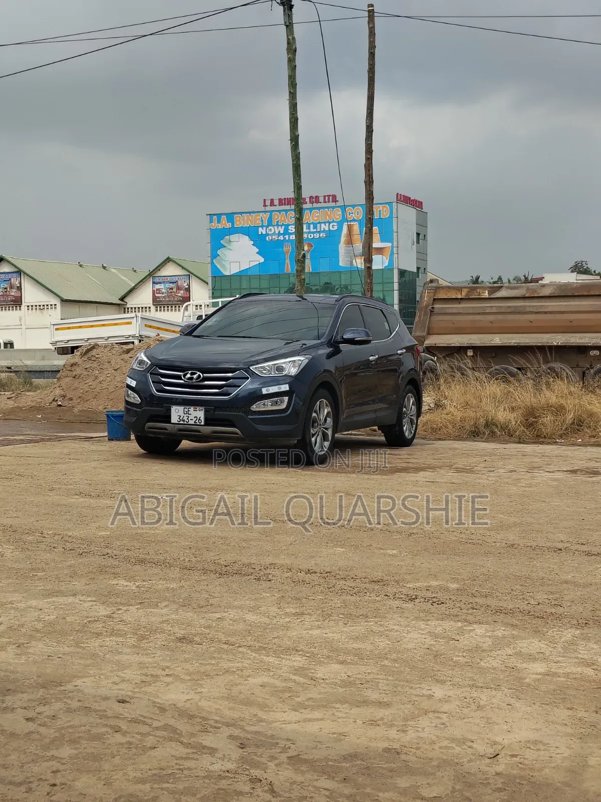 Hyundai Santa Fe 2016 Gray