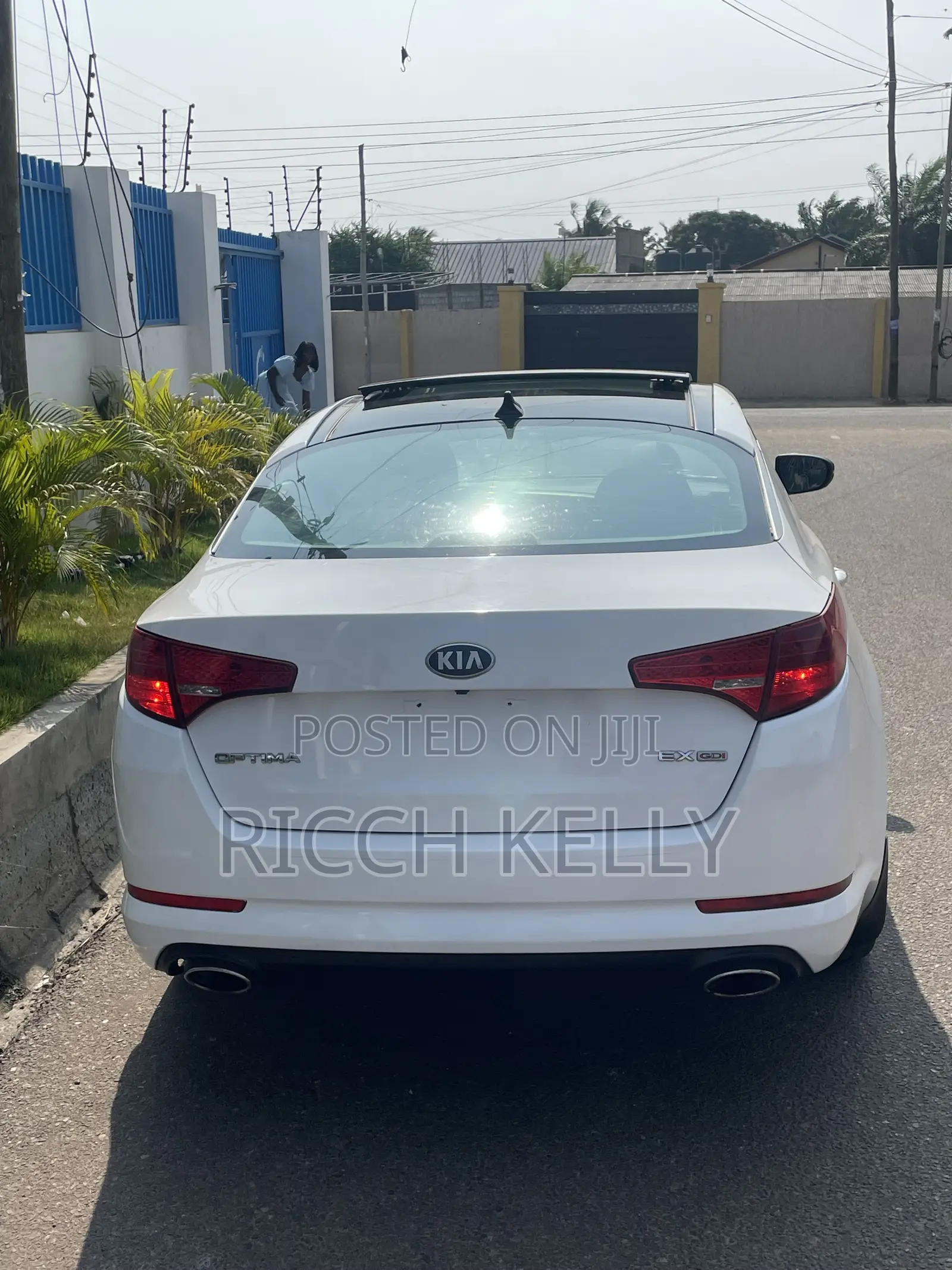 Kia Optima EX 4dr Sedan (2.4L 4cyl 6A) 2013 White