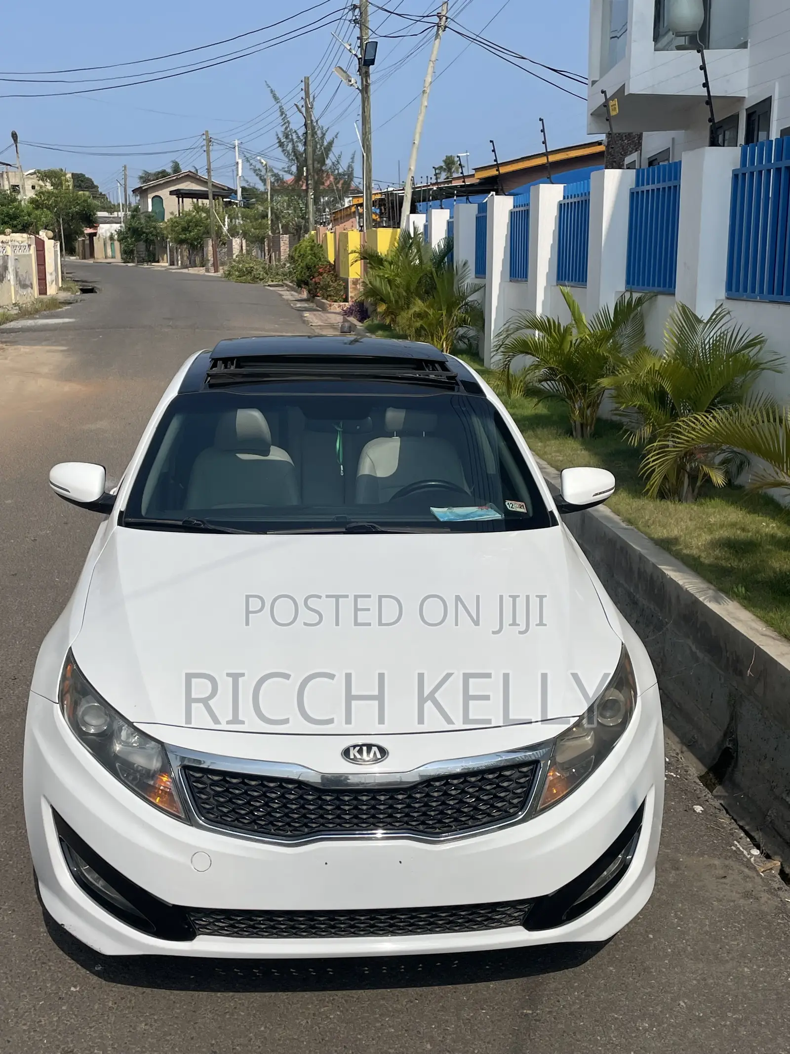 Kia Optima EX 4dr Sedan (2.4L 4cyl 6A) 2013 White