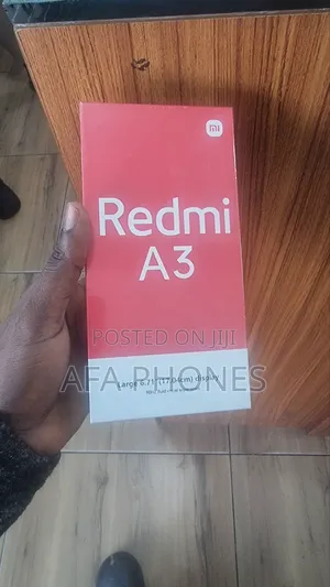 New Xiaomi Redmi A3 128 GB Black